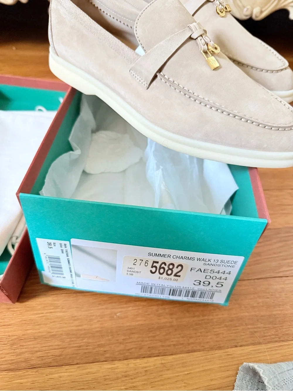 Loro Piana Summer Charms in Sandstone size 39.5 - Picture 7 of 7